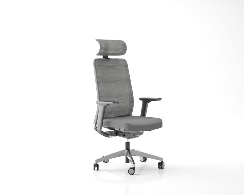 Bestselling Grey Mesh Executive Lift Chair with Mo