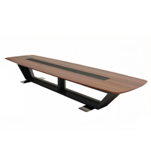 Modern Ergonomic Scalable Wooden Conference Table