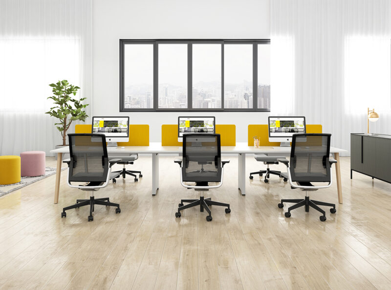Modern Open Style Office Work Station Desk High Qu