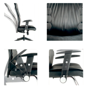 modern high back ergonomic black aluminum alloy ex Modern High-Back Ergonomic Black Aluminum Alloy Ex