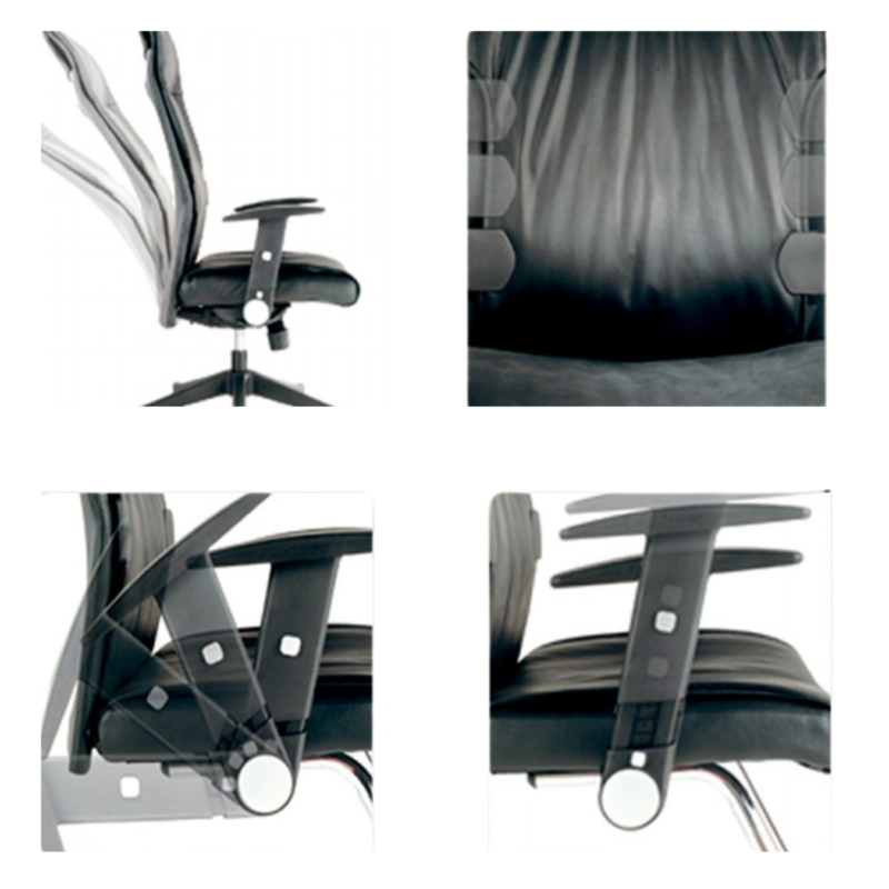modern high back ergonomic black aluminum alloy ex Modern High-Back Ergonomic Black Aluminum Alloy Ex