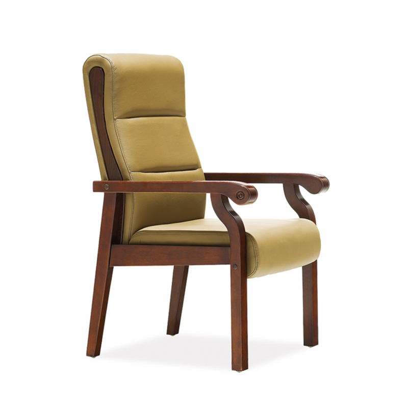 Hot-selling High-back Mesh Leather Conference Chai